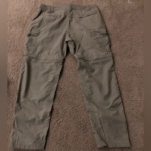 NYLON CONVERTIBLE CARGO PANTS